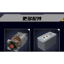 MouldKing 10088 Mould King 10088 DẪN ĐỘNG CƠ 8 XI-LANH KIỂU CHỮ V bộ đồ chơi xếp lắp ráp ghép mô hình Technic V8 ENGINE Kỹ Thuật Công Nghệ Cao Mô Hình Phương Tiện 535 khối