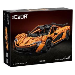 CADA DOUBLEE C61513 61513 SIÊU XE SÁT THỦ MỈM CƯỜI 1:10 tỷ lệ 1:10 bộ đồ chơi xếp lắp ráp ghép mô hình Technic Kỹ Thuật Công Nghệ Cao Mô Hình Phương Tiện 3617 khối