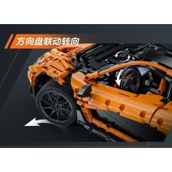 CADA DOUBLEE C61513 61513 SIÊU XE SÁT THỦ MỈM CƯỜI 1:10 tỷ lệ 1:10 bộ đồ chơi xếp lắp ráp ghép mô hình Technic Kỹ Thuật Công Nghệ Cao Mô Hình Phương Tiện 3617 khối