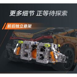 CADA DOUBLEE C61513 61513 SIÊU XE SÁT THỦ MỈM CƯỜI 1:10 tỷ lệ 1:10 bộ đồ chơi xếp lắp ráp ghép mô hình Technic Kỹ Thuật Công Nghệ Cao Mô Hình Phương Tiện 3617 khối