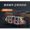CADA DOUBLEE C61513 61513 SIÊU XE SÁT THỦ MỈM CƯỜI 1:10 tỷ lệ 1:10 bộ đồ chơi xếp lắp ráp ghép mô hình Technic Kỹ Thuật Công Nghệ Cao Mô Hình Phương Tiện 3617 khối