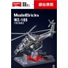 SLUBAN M38-B1233 B1233 1233 M38B1233 38-B1233 KHU VUI CHƠI MÔ HÌNH TRỰC THĂNG VŨ TRANG WZ-10S 1:35 tỷ lệ 1:35 bộ đồ chơi xếp lắp ráp ghép mô hình Military Army Quân Sự Bộ Đội