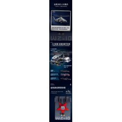 SLUBAN M38-B1233 B1233 1233 M38B1233 38-B1233 KHU VUI CHƠI MÔ HÌNH TRỰC THĂNG VŨ TRANG WZ-10S 1:35 tỷ lệ 1:35 bộ đồ chơi xếp lắp ráp ghép mô hình Military Army Quân Sự Bộ Đội