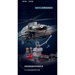 SLUBAN M38-B1233 B1233 1233 M38B1233 38-B1233 KHU VUI CHƠI MÔ HÌNH TRỰC THĂNG VŨ TRANG WZ-10S 1:35 tỷ lệ 1:35 bộ đồ chơi xếp lắp ráp ghép mô hình Military Army Quân Sự Bộ Đội