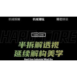 KOZOSHA 212223 GIÁP MÁY QUẠT CÔNG NGHIỆP BÁN CƠ KHÍ bộ đồ chơi xếp lắp ráp ghép mô hình 1403 khối