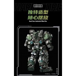 KOZOSHA 212223 GIÁP MÁY QUẠT CÔNG NGHIỆP BÁN CƠ KHÍ bộ đồ chơi xếp lắp ráp ghép mô hình 1403 khối