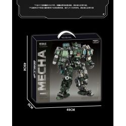 KOZOSHA 212223 GIÁP MÁY QUẠT CÔNG NGHIỆP BÁN CƠ KHÍ bộ đồ chơi xếp lắp ráp ghép mô hình 1403 khối