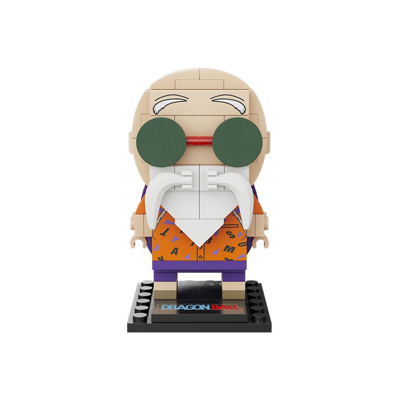 PANTASY 99119 DRAGON BALL RÙA SENNIN bộ đồ chơi xếp lắp ráp ghép mô hình Brickheadz Nhân Vật Đầu To 300 khối