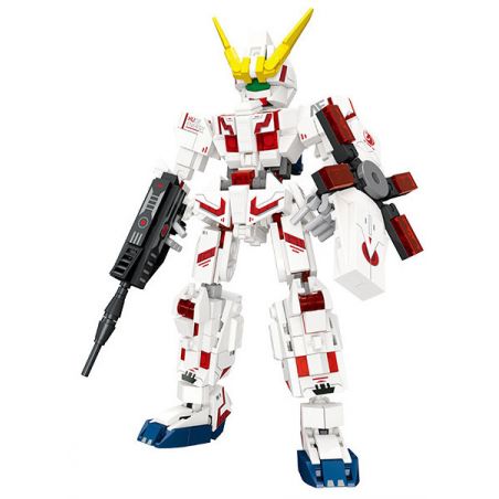 JIESTAR FF20020 20020 MECHA UNICORN BIẾN HÌNH THỨ HAI bộ đồ chơi xếp lắp ráp ghép mô hình Technic TRANSFORMING MECHA Kỹ Thuật Công Nghệ Cao Mô Hình Phương Tiện 394 khối