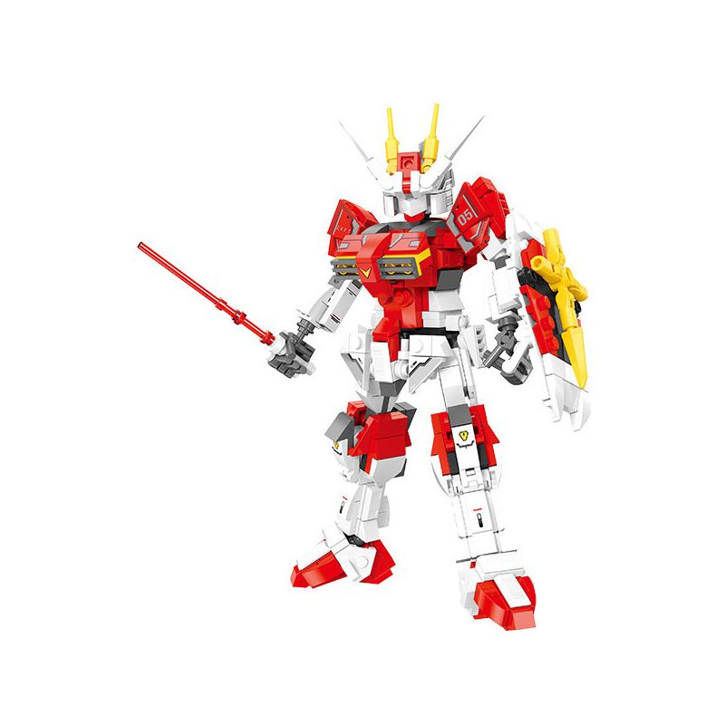 JIESTAR FF20021 20021 MECHA XUNG ĐỎ THỨ HAI bộ đồ chơi xếp lắp ráp ghép mô hình Technic TRANSFORMING MECHA Kỹ Thuật Công Nghệ Cao Mô Hình Phương Tiện 374 khối