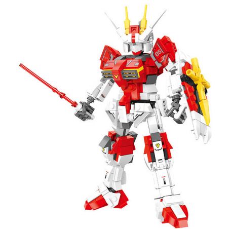 JIESTAR FF20021 20021 MECHA XUNG ĐỎ THỨ HAI bộ đồ chơi xếp lắp ráp ghép mô hình Technic TRANSFORMING MECHA Kỹ Thuật Công Nghệ Cao Mô Hình Phương Tiện 374 khối