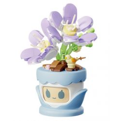 GEKKOSHA 804432 NGÔN NGỮ HOA TÌNH CẢM LAN NAM PHI bộ đồ chơi xếp lắp ráp ghép mô hình Creator Sáng Tạo