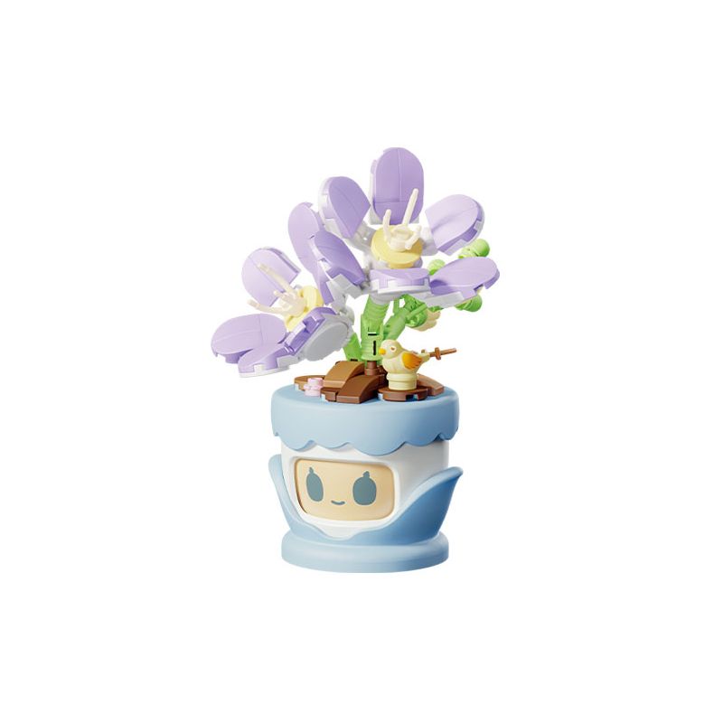 GEKKOSHA 804432 NGÔN NGỮ HOA TÌNH CẢM LAN NAM PHI bộ đồ chơi xếp lắp ráp ghép mô hình Creator Sáng Tạo