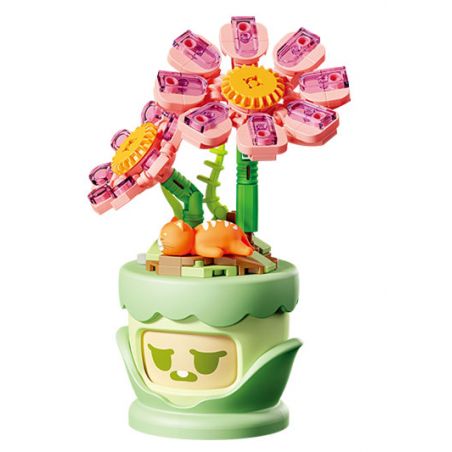 GEKKOSHA 804428 NGÔN NGỮ HOA TÌNH CẢM VŨ TRỤ bộ đồ chơi xếp lắp ráp ghép mô hình Creator Sáng Tạo