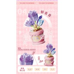 GEKKOSHA 804428 NGÔN NGỮ HOA TÌNH CẢM VŨ TRỤ bộ đồ chơi xếp lắp ráp ghép mô hình Creator Sáng Tạo