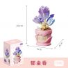 GEKKOSHA 804431 NGÔN NGỮ HOA TÌNH CẢM TULIP bộ đồ chơi xếp lắp ráp ghép mô hình Creator Sáng Tạo