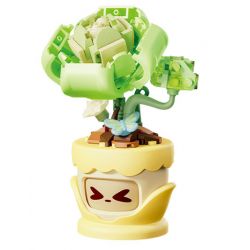 GEKKOSHA 804429 NGÔN NGỮ HOA TÌNH CẢM LISIANTHUS bộ đồ chơi xếp lắp ráp ghép mô hình Creator Sáng Tạo