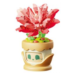 GEKKOSHA 804430 NGÔN NGỮ HOA TÌNH CẢM EPIPHYLLUM bộ đồ chơi xếp lắp ráp ghép mô hình Creator Sáng Tạo