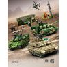 SEMBO 203164 ĐẤT NƯỚC MẠNH MẼ VÀ TINH THẦN ANH HÙNG LÍNH TRUNG QUỐC XE TĂNG CHIẾN ĐẤU CHỦ LỰC IRON TORRENT ZTZ-99A HẠNG ZTZ-59A NHẸ ZTQ-15 tỷ lệ 1:32 bộ đồ chơi xếp lắp ráp ghép mô hình Military Army Quân Sự Bộ Đội 2147 khối