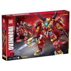 GAOMISI T3119 3119 CƠ KHÍ THÉP bộ đồ chơi xếp lắp ráp ghép mô hình IRONHERO 506 khối