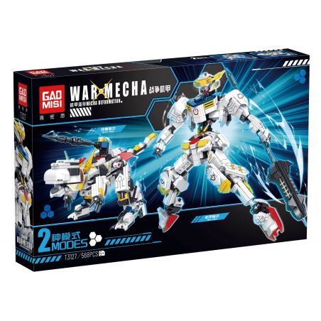 GAOMISI T3127 3127 WAR MECH BARBATOS bộ đồ chơi xếp lắp ráp ghép mô hình WARMECHA 568 khối