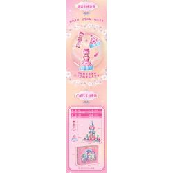 GUDI 9052A 9052B 9052C 9052D YE LUOLI MINI CASTLE 4 MÔ HÌNH bộ đồ chơi xếp lắp ráp ghép mô hình Girl Con Gái