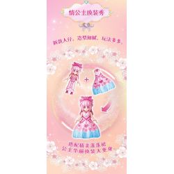 GUDI 9052A 9052B 9052C 9052D YE LUOLI MINI CASTLE 4 MÔ HÌNH bộ đồ chơi xếp lắp ráp ghép mô hình Girl Con Gái