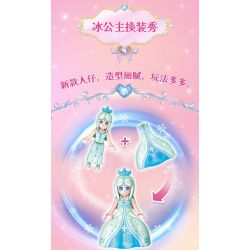 GUDI 9052A 9052B 9052C 9052D YE LUOLI MINI CASTLE 4 MÔ HÌNH bộ đồ chơi xếp lắp ráp ghép mô hình Girl Con Gái