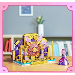 GUDI 9052A 9052B 9052C 9052D YE LUOLI MINI CASTLE 4 MÔ HÌNH bộ đồ chơi xếp lắp ráp ghép mô hình Girl Con Gái