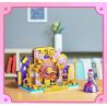 GUDI 9052A 9052B 9052C 9052D YE LUOLI MINI CASTLE 4 MÔ HÌNH bộ đồ chơi xếp lắp ráp ghép mô hình Girl Con Gái