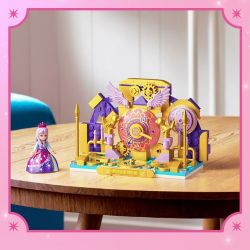 GUDI 9052A 9052B 9052C 9052D YE LUOLI MINI CASTLE 4 MÔ HÌNH bộ đồ chơi xếp lắp ráp ghép mô hình Girl Con Gái