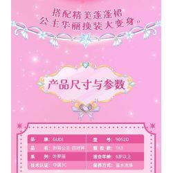 GUDI 9052A 9052B 9052C 9052D YE LUOLI MINI CASTLE 4 MÔ HÌNH bộ đồ chơi xếp lắp ráp ghép mô hình Girl Con Gái