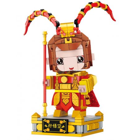 FORANGE FC8110 8110 TÂY DU KÝ CỦA QUÁCH CAO TÔN NGỘ KHÔNG bộ đồ chơi xếp lắp ráp ghép mô hình 310 khối