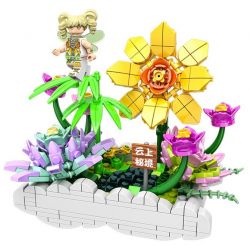 CAYI 13030 VƯƠNG QUỐC BÍ MẬT PHÍA TRÊN NHỮNG ĐÁM MÂY bộ đồ chơi xếp lắp ráp ghép mô hình