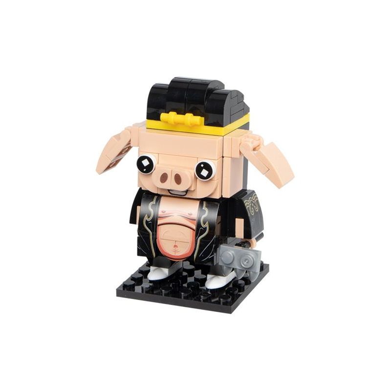 CAYI 2502B CHU BÁT GIỚI bộ đồ chơi xếp lắp ráp ghép mô hình Brickheadz Nhân Vật Đầu To