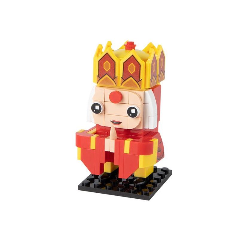 CAYI 2502D ĐƯỜNG TAM TẠNG bộ đồ chơi xếp lắp ráp ghép mô hình Brickheadz Nhân Vật Đầu To