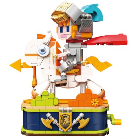 KAIDO KD99017 99017 ĐẢNG THANH NIÊN HIỆP SĨ NHỎ bộ đồ chơi xếp lắp ráp ghép mô hình YOUTH PARTY KNIGHT 486 khối