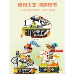 KAIDO KD99017 99017 ĐẢNG THANH NIÊN HIỆP SĨ NHỎ bộ đồ chơi xếp lắp ráp ghép mô hình YOUTH PARTY KNIGHT 486 khối