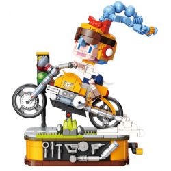 KAIDO KD99018 99018 BỮA TIỆC THANH NIÊN NHỮNG CÔ GÁI XE MÁY bộ đồ chơi xếp lắp ráp ghép mô hình YOUTH PARTY MOTOR 577 khối