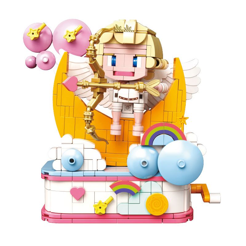 KAIDO KD99019 99019 ĐẢNG THANH NIÊN CUPID bộ đồ chơi xếp lắp ráp ghép mô hình YOUTH PARTY CUPID 465 khối