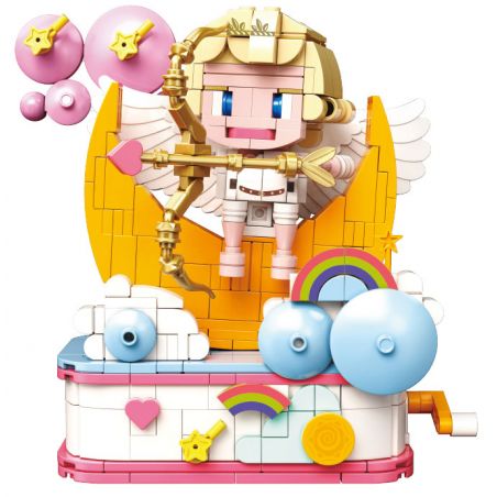 KAIDO KD99019 99019 ĐẢNG THANH NIÊN CUPID bộ đồ chơi xếp lắp ráp ghép mô hình YOUTH PARTY CUPID 465 khối