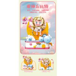 KAIDO KD99019 99019 ĐẢNG THANH NIÊN CUPID bộ đồ chơi xếp lắp ráp ghép mô hình YOUTH PARTY CUPID 465 khối