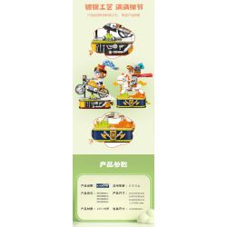 KAIDO KD99019 99019 ĐẢNG THANH NIÊN CUPID bộ đồ chơi xếp lắp ráp ghép mô hình YOUTH PARTY CUPID 465 khối