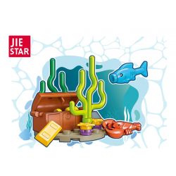 JIESTAR 59049 ĐÁY BIỂN bộ đồ chơi xếp lắp ráp ghép mô hình Creator Sáng Tạo 21 khối
