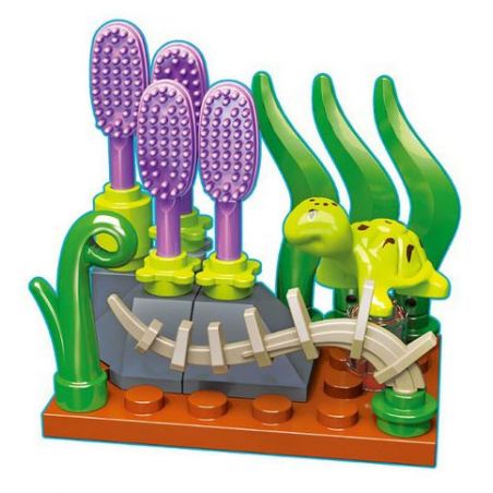 JIESTAR 59050 ĐÁY BIỂN bộ đồ chơi xếp lắp ráp ghép mô hình Creator Sáng Tạo 25 khối