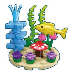 JIESTAR 59058 ĐÁY BIỂN bộ đồ chơi xếp lắp ráp ghép mô hình Creator Sáng Tạo 25 khối