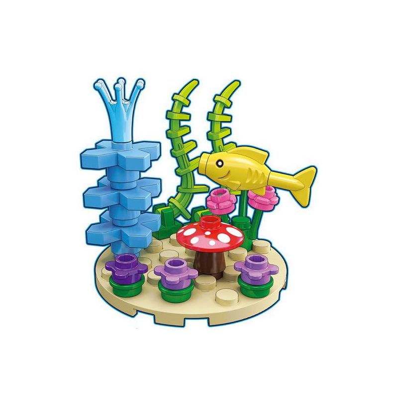 JIESTAR 59058 ĐÁY BIỂN bộ đồ chơi xếp lắp ráp ghép mô hình Creator Sáng Tạo 25 khối