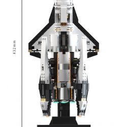 TAKUGI T5005 5005 KHÁM PHÁ KHÔNG GIAN TÀU CON THOI VŨ TRỤ bộ đồ chơi xếp lắp ráp ghép mô hình City SPACE EXPLANATION Thành Phố 1274 khối