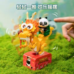 PANTASY 86510 KUNG FU PANDA CRANE SẾU CỦA PO bộ đồ chơi xếp lắp ráp ghép mô hình Movie & Game Phim Và Trò Chơi 300 khối