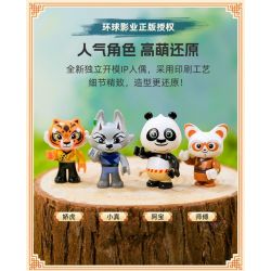 PANTASY 86510 KUNG FU PANDA CRANE SẾU CỦA PO bộ đồ chơi xếp lắp ráp ghép mô hình Movie & Game Phim Và Trò Chơi 300 khối